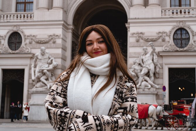 1.5 Hour Cinematic Style Portrait Photoshoot and Tour in Vienna - Hofburg Palace, gates, courtyards, and horse carriages