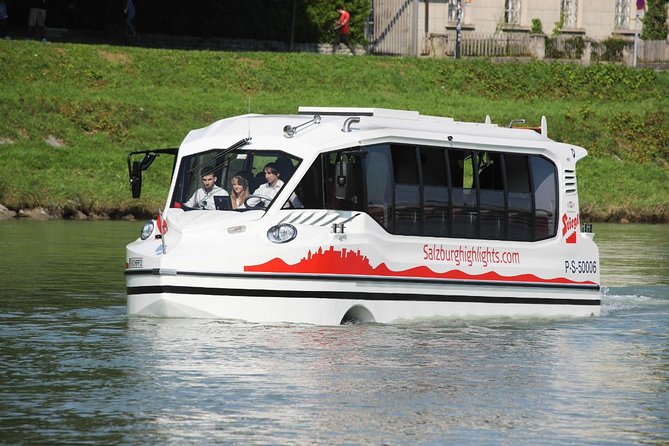 Amphibious Splash Tour on the water & on the land in Salzburg - Returning through Mülln and the Augustiner Bräustübl