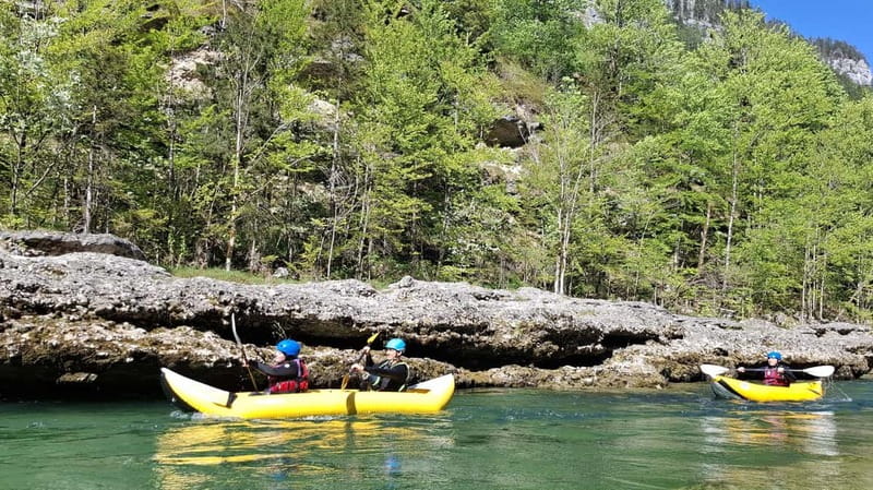Austria, Salza river "Double Ducky" kayak adventure - Who should choose this river trip?