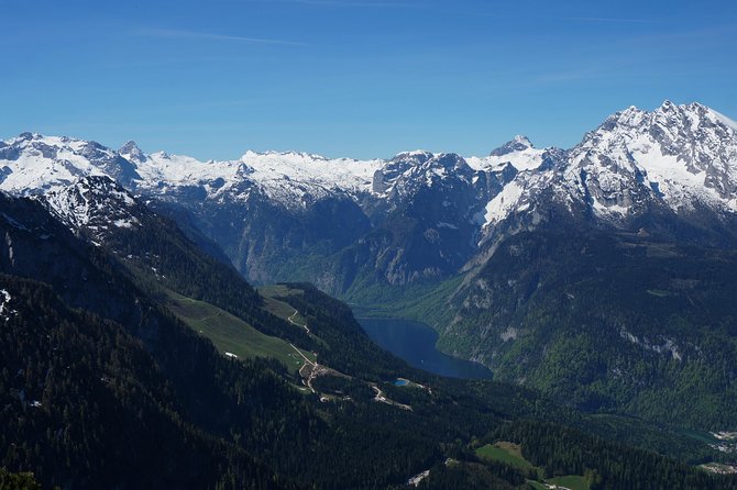 Bavarian Mountains including Berchtesgaden from Salzburg - A distant look at Eagle’s Nest