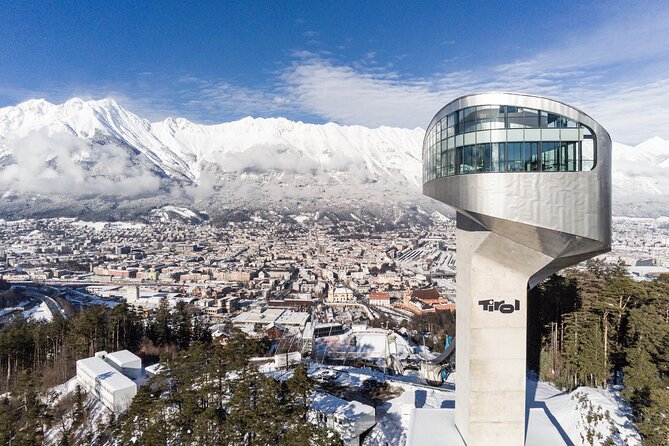 Bergisel Ski Jump Arena Entrance Ticket in Innsbruck - The inclined escalator and tower ride