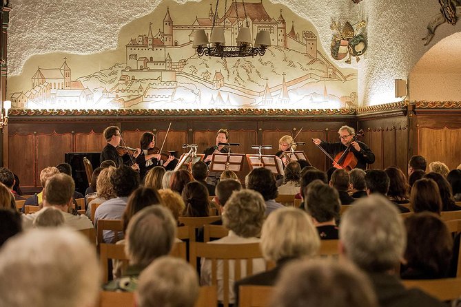 Best of Mozart Concert and GOLDEN VIP Dinner at Fortress Hohensalzburg - The fortress concert in the Golden Hall