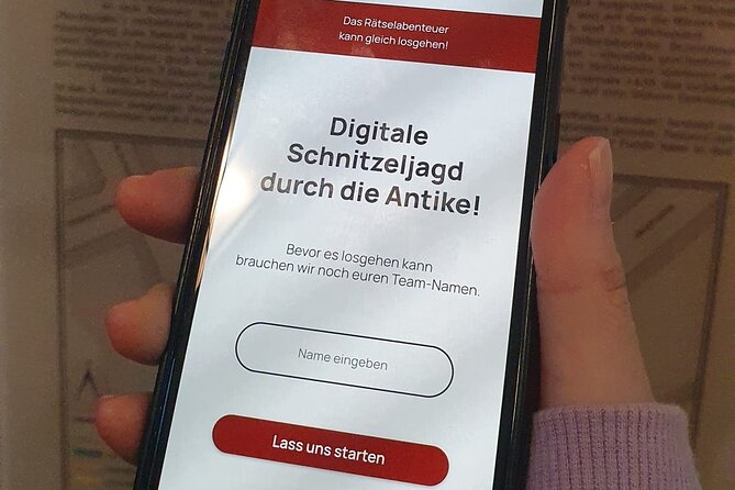 Digital puzzle tour with Marcus Aurelius' order - Marcus Aurelius gives you the assignment