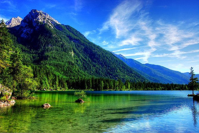 Eagle's Nest, Berchtesgaden and Ramsau with famous church and lake - Hintersee, the calm finish to the day