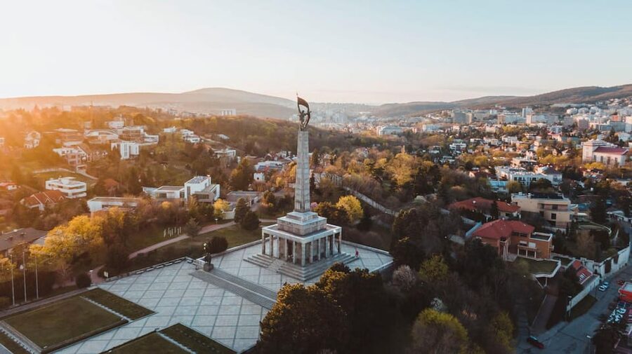 From Vienna: Bratislava City Highlights Trip - The UFO viewpoint and the final panoramic look
