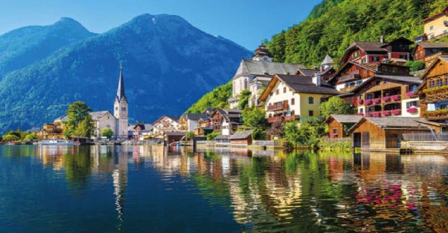 From Vienna: Melk, Salzburg, and Hallstatt Private Tour - Melk Abbey and the Danube setting