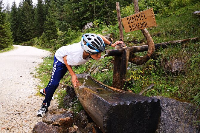 Guided e-bike tour of the alpine pastures in the Salzkammergut - The Badstumhütte and old whetstone quarry