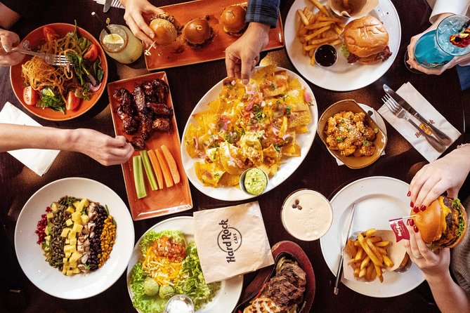 Hard Rock Cafe Vienna with Set Menu for Lunch or Dinner - What the meal is like