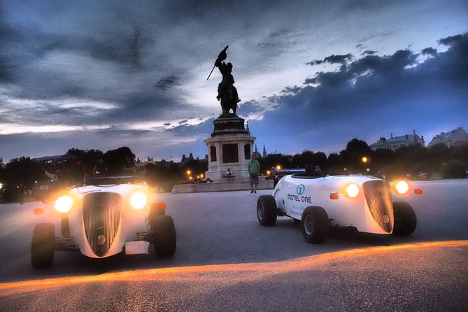 Hotrod Moonlight Tour -evening tour with PRATER ferrys wheel ride - One hot rod per person