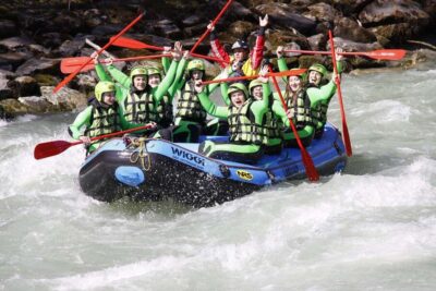 Rafting the Imster Gorge