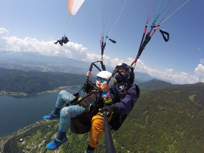 Kärnten/Ossiachersee: Paragleiten " Thermikflug" - Safety, equipment, and the landing