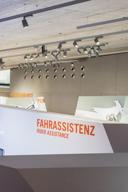 KTM Motohall: Day Ticket - Accessibility and comfort inside the building