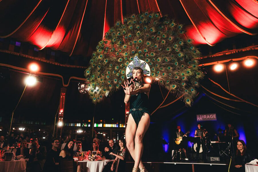 Mirage Vienna: Burlesque Spectacular – Dinner Show - Three acts, four courses, and a steady evening pace