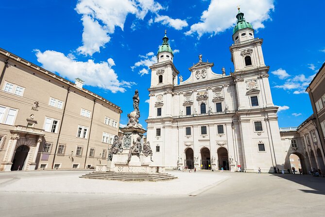 Mozart's Salzburg Exploration Game and Tour - Salzburg Cathedral and Mozartplatz