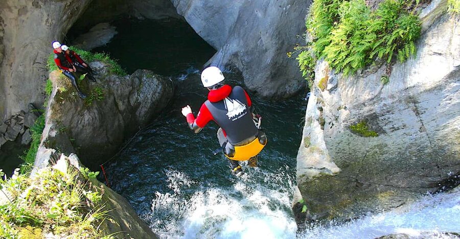 Ötztal: Advanced Canyoning at Auerklamm - Key points at a glance