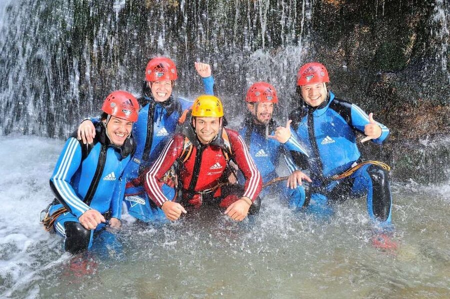 Ötztal: Beginners Canyoning Experience - Waterfalls, narrow walls, and the first rope sections