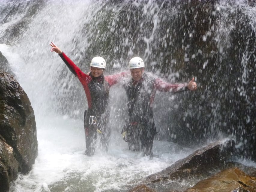 Ötztal: Canyoning at Alpenrosenklamm for Beginners - The 8-meter slide, the tour’s main event