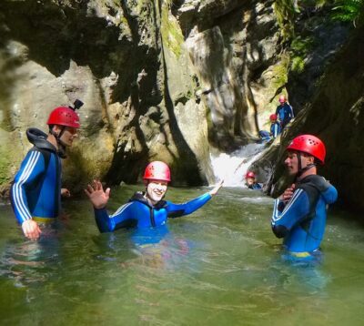 Ötztal: Obere Auerklamm Canyoning Tour for Beginners