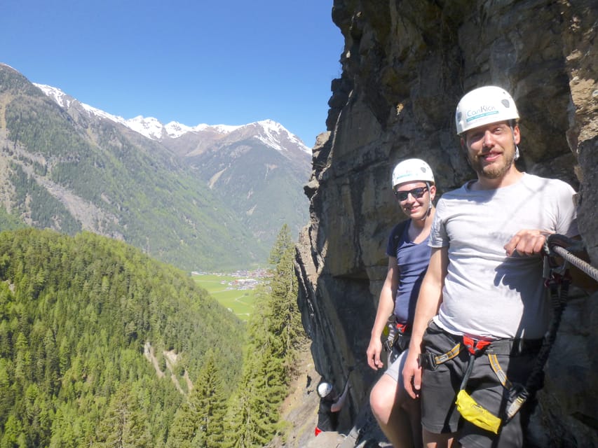 Ötztal: Via Ferrata Climbing at Stuibenfall - What the Equipment and Support Mean for You