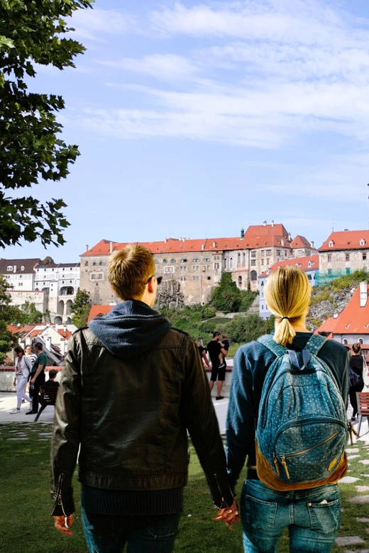 Prague: Transfer to Vienna via fabulous Cesky Krumlov - Krumlov Castle and the tower views