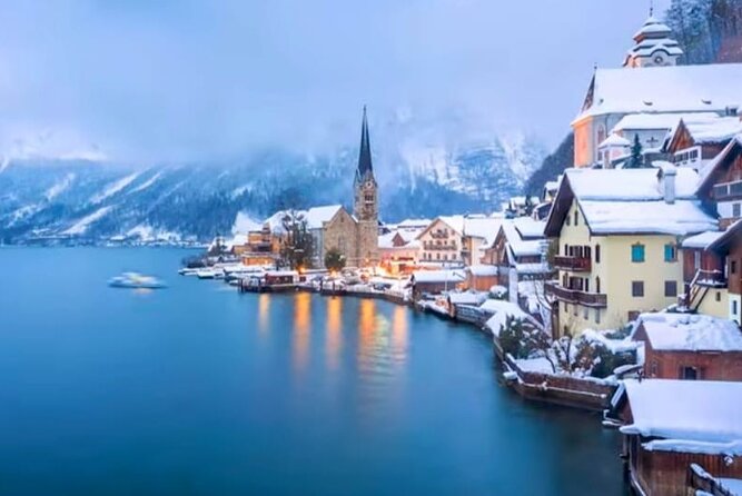 Private Day Trip to Hallstatt Austria from Vienna - Looking out from the World Heritage View Skywalk
