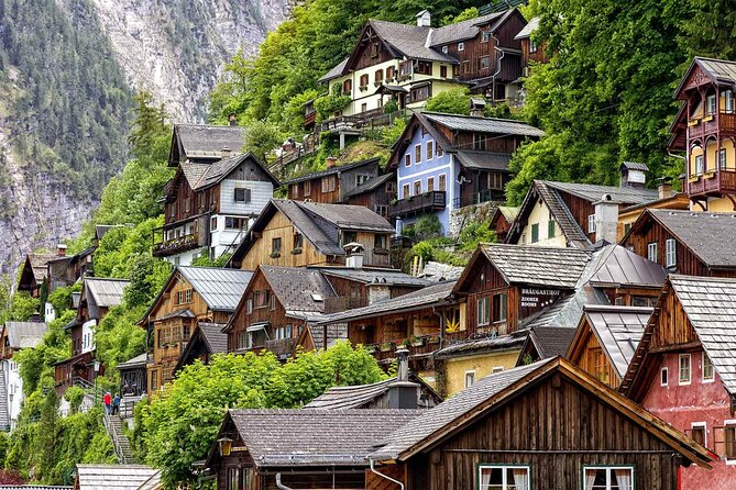 Private guided tour from Vienna to Hallstatt with Skywalk & Salt Mine Experience - The Hallstatt Skywalk from the funicular