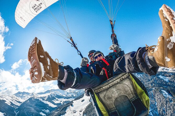 Private tandem flight Classic from the Schmittenhöhe in Zell am See - The pilots and the personal touch