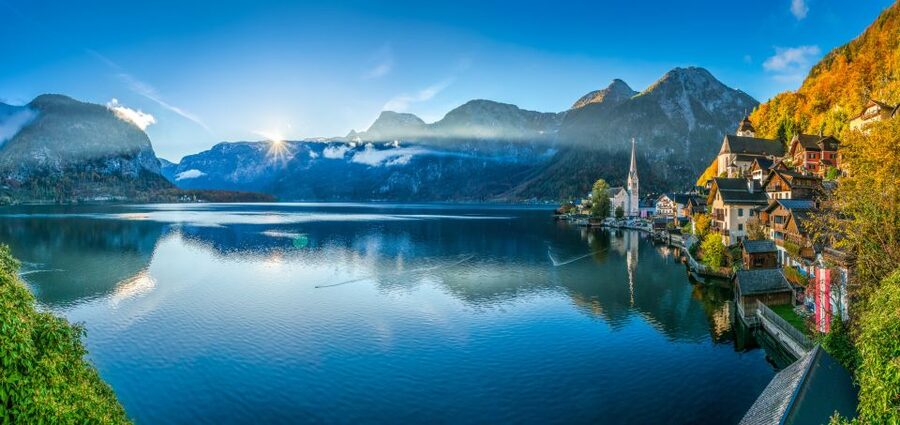 Private Tour of Hallstatt from Salzburg - St. Gilgen gives you a classic lake view