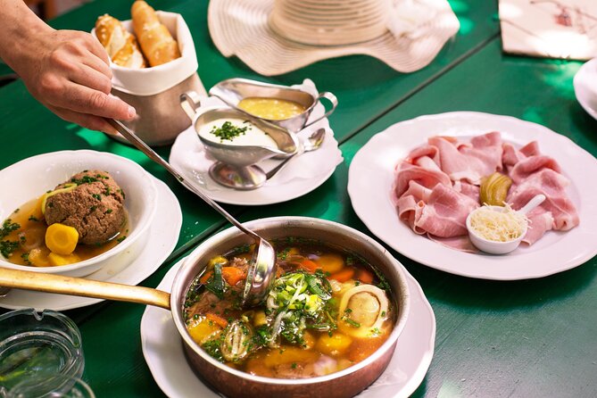 Private Vienna Wine Tour with Top Austrian Wines and Tapas - Charcuterie first, then Viennese comfort food