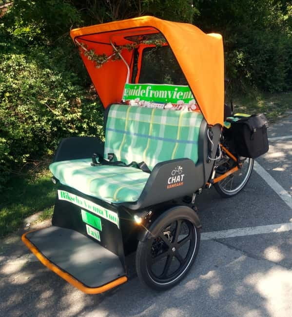 RAXI (Electric Rickshaw) Vienna Tours with two options - Price, comfort, and what you are really buying