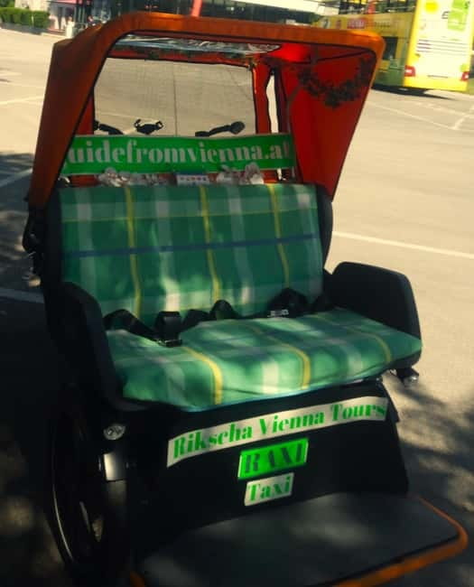 RAXI (Electric Rickshaw) Vienna Tours with two options - Lesser-known stops worth requesting