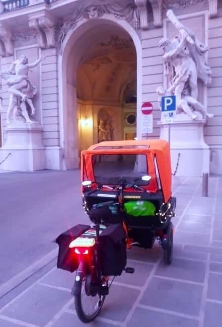 RAXI (Electric Rickshaw) Vienna Tours with two options - Five possible drop-off points