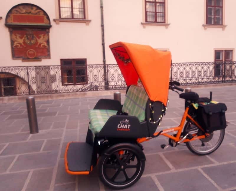 RAXI (Electric Rickshaw) Vienna Tours with two options - From Cafe Mozart into Vienna