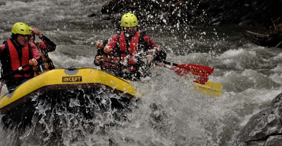 Salzburg: Canyoning and Rafting Experience with Lunch - Entering Almbach gorge with a choice of challenges