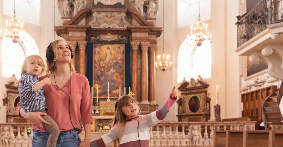 Salzburg: Cathedral Entry Ticket with Audio Guide Option - Choosing between the three audio tours