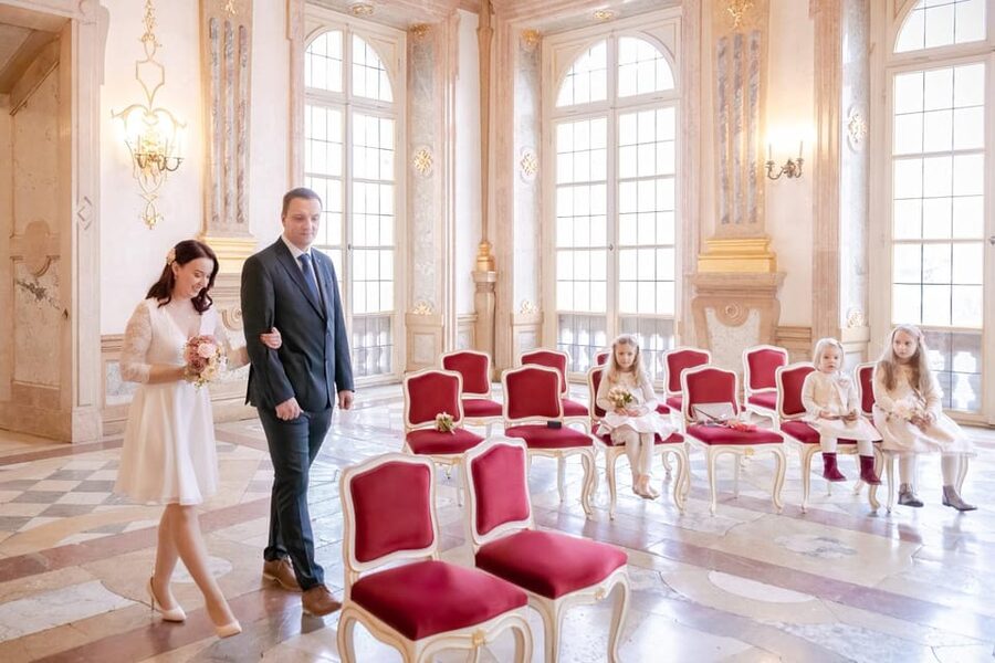 Salzburg City: private photoshoot at Salzburgs landmarks - Domplatz closes the route with grand scale