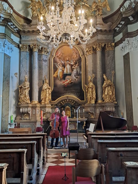 Salzburg: Classical Music Concert at the Mirabell - The church setting and acoustics