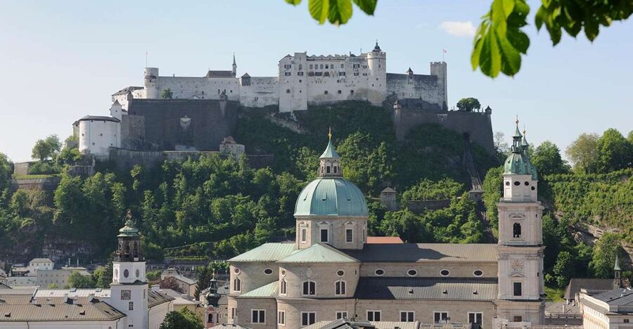 Salzburg: Hohensalzburg Fortress Admission Ticket - The first views above Salzburg