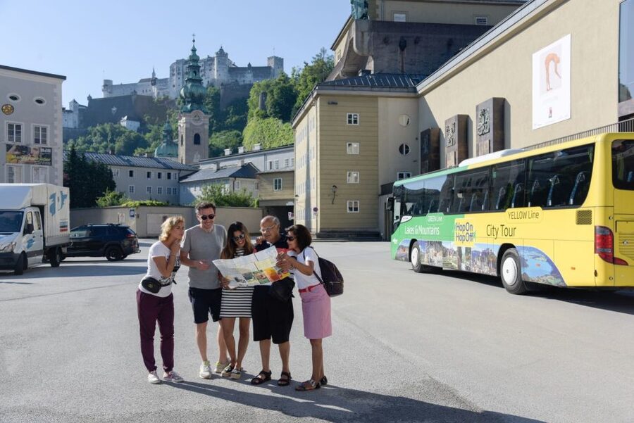 Salzburg: Hop-on Hop-off City Tour - Schloss Leopoldskron, a scenic stop outside the center