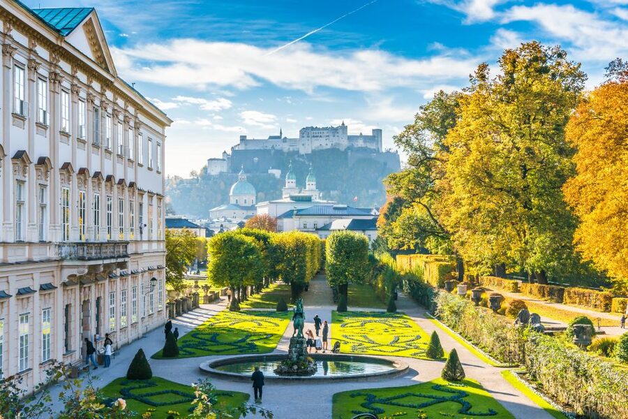 Salzburg: Private City Highlight Tour with a Guide - Getreidegasse, wrought-iron signs, and Mozart’s yellow birthplace