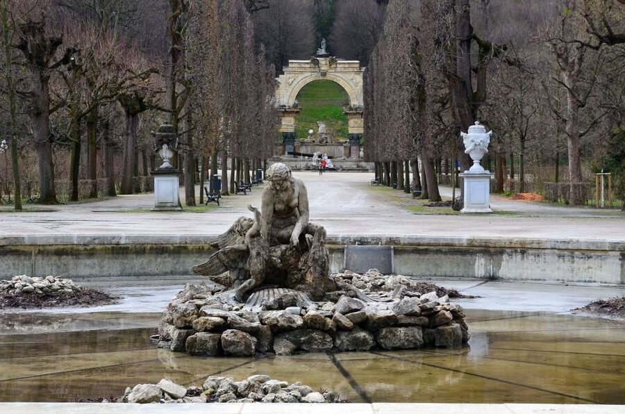 Schönbrunn Palace & Gardens Tour - The Gloriette and the view toward Vienna