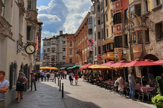 Self-Guided 1,5-hour Tour of Innsbruck: Exciting Stories, Photo Spots & Desserts - Marktplatz gives you the right opening view