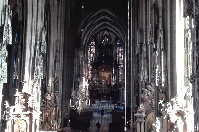 St. Stephen's cathedral - old symbol newly discovered - Catacombs require a separate cathedral guide