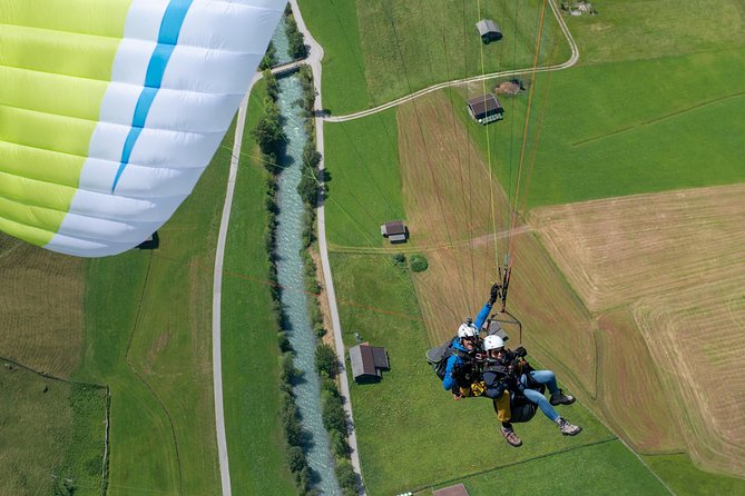 Tandem Paragliding Tirol, Austria - Riding the cable car to the launch point