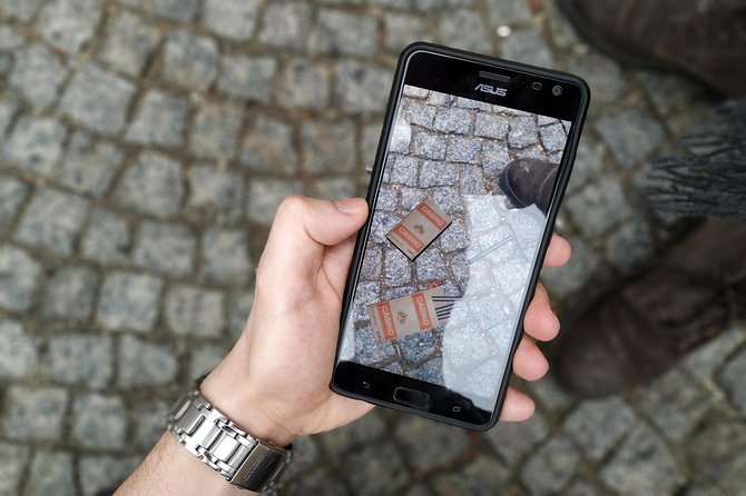 The Vienna Augmented Reality Puzzle Rally - Following Mozart through the city