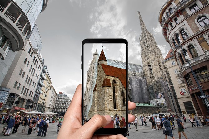 The Vienna Augmented Reality Puzzle Rally - The Hofburg, old buildings, and AR clues