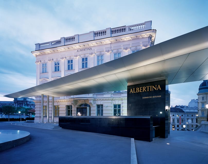Tickets for the Albertina Exhibitions - A Pause at Demel Near the Albertina