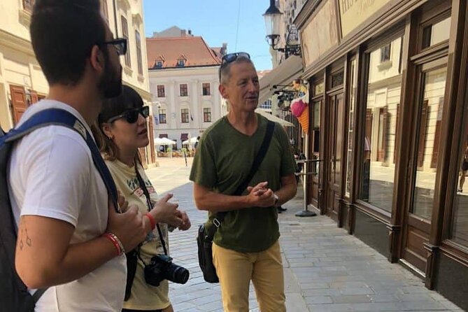 Trip from Vienna: Visit Bratislava - transport, lunch and guided tour included - Arriving at Most SNP and finding your guide