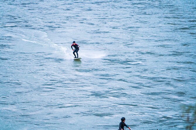 UP STREAM SURFING - The new way of surfing a river - Equipment, clothing, and safety details