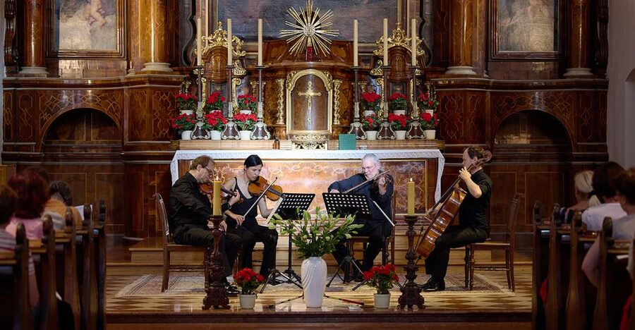 Vienna: A Little Night Music - Concert at Capuchin Church - The Emperor Quartet Vienna
